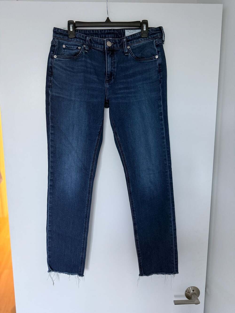Rag & Bone Ella Raw Hem Jeans Size 28